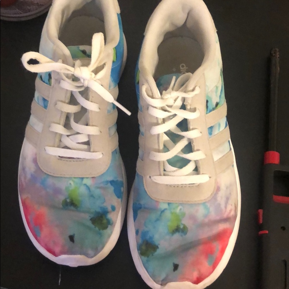 Tie dye adidas